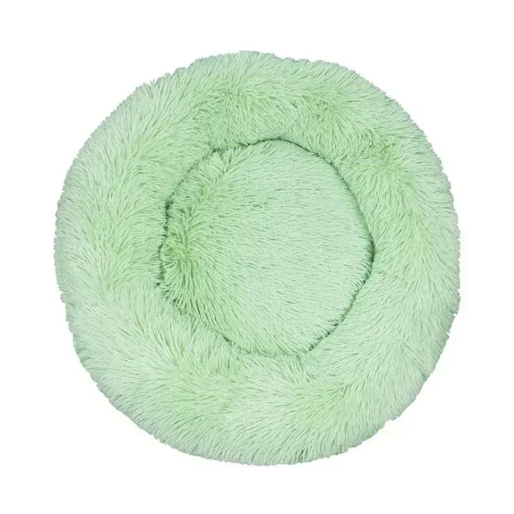 Pet Dog Bed For Dog Large Big Small For Cat House Round Plush Mat Sofa Dropshipping Products Pet Calming Bed Dog Donut Bed