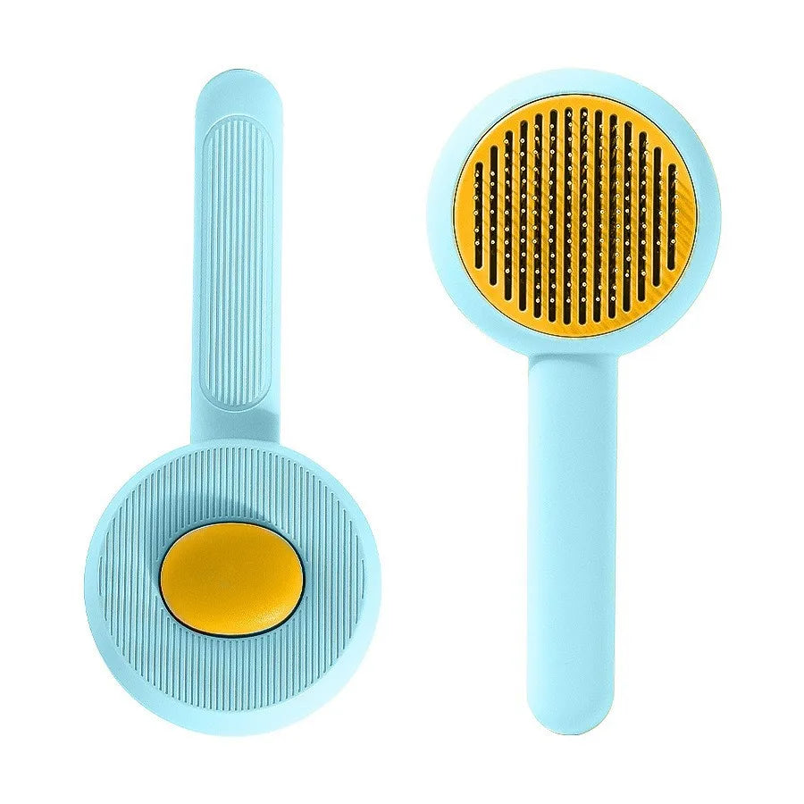 Dog Hair Removal Pet Comb Styling Hair Removal Comb Automatic Shedding Grooming Dog Comb Brush