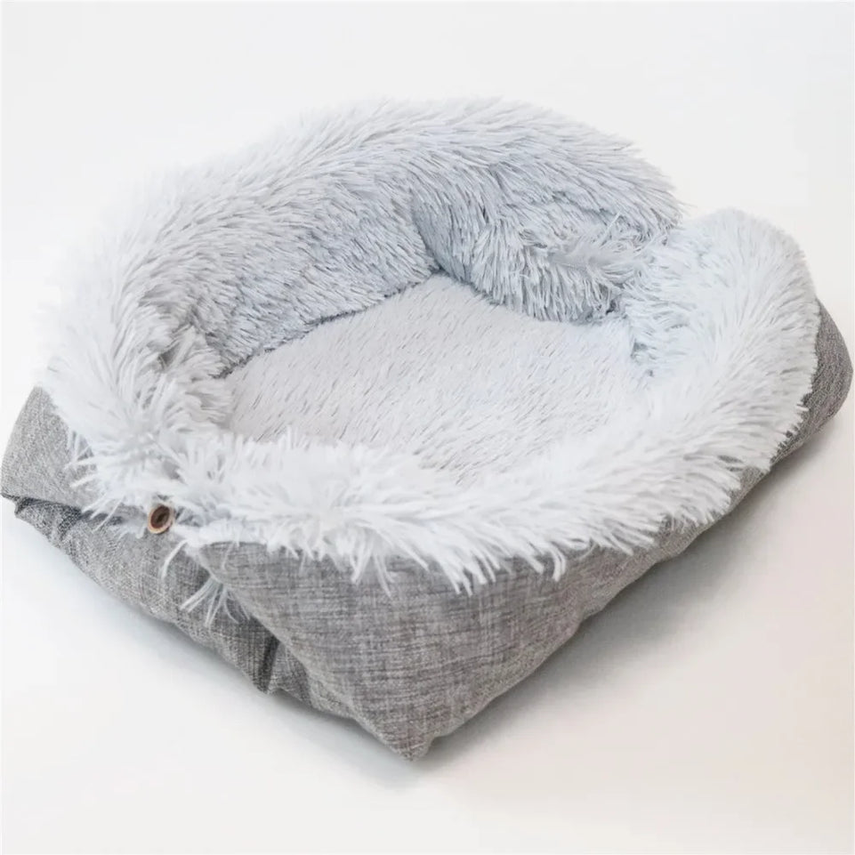 Pet Dog Bed Super Soft Sofa Winter Warm Bed House for Small Medium Large Dog Puppy Cotton Kennel Mat Washable Cushion