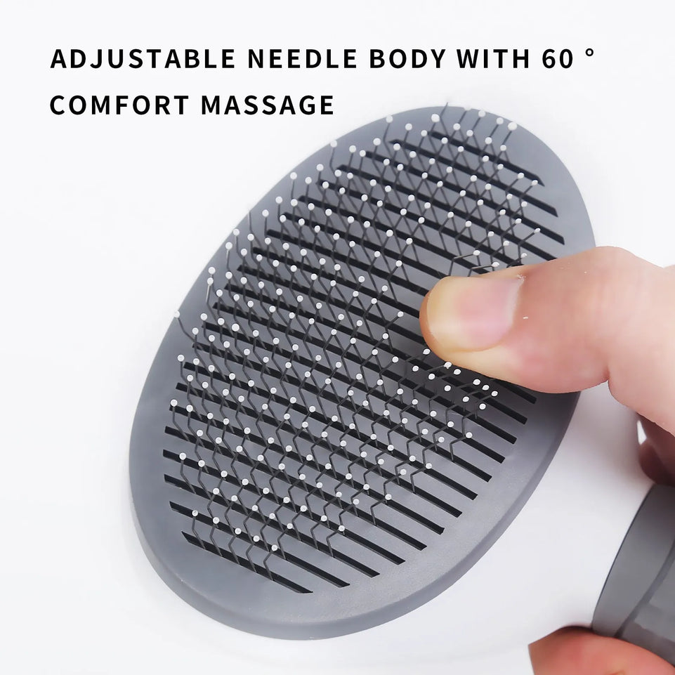 Dog Hair Removal Pet Comb Styling Hair Removal Comb Automatic Shedding Grooming Dog Comb Brush