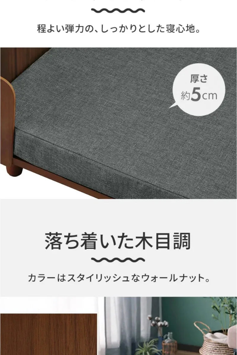 Cat Dog Bed Wooden Kennel Indoor Pet Furniture Floor Modern Simplicity Ceiling Bed Comfortable Durable Furniture Accessories