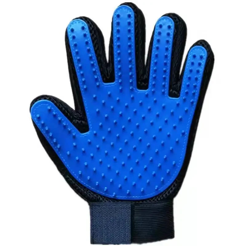 Dog Grooming Gloves Rubber Pet Hair Remover Cleaning Brushes Essential Bathing Supplies for Cats Fur Friendly Gloves Effective