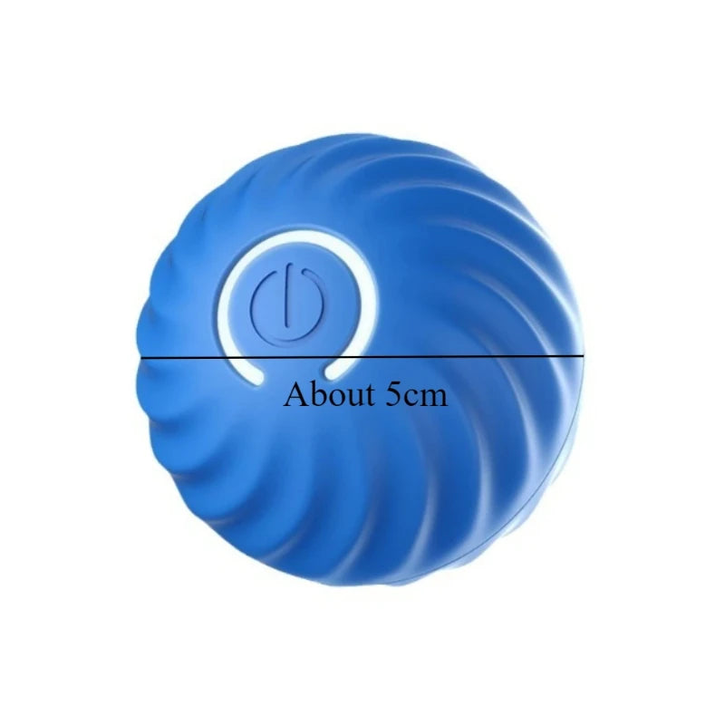 Dog Toy Ball Automatic Interactive Pet Electric Rolling Toy USB Rechargeable Moving Bouncing For Puppy Interactive Dog Chew Toy