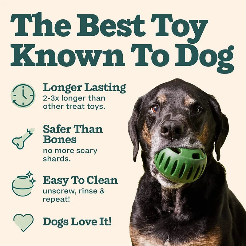 Silicone Pet Dog Toys Dog Chew Toys Interactive Dog Toys for Boredom Dog Treat Molds Silicone Healthy Treats for Dog Pet Product