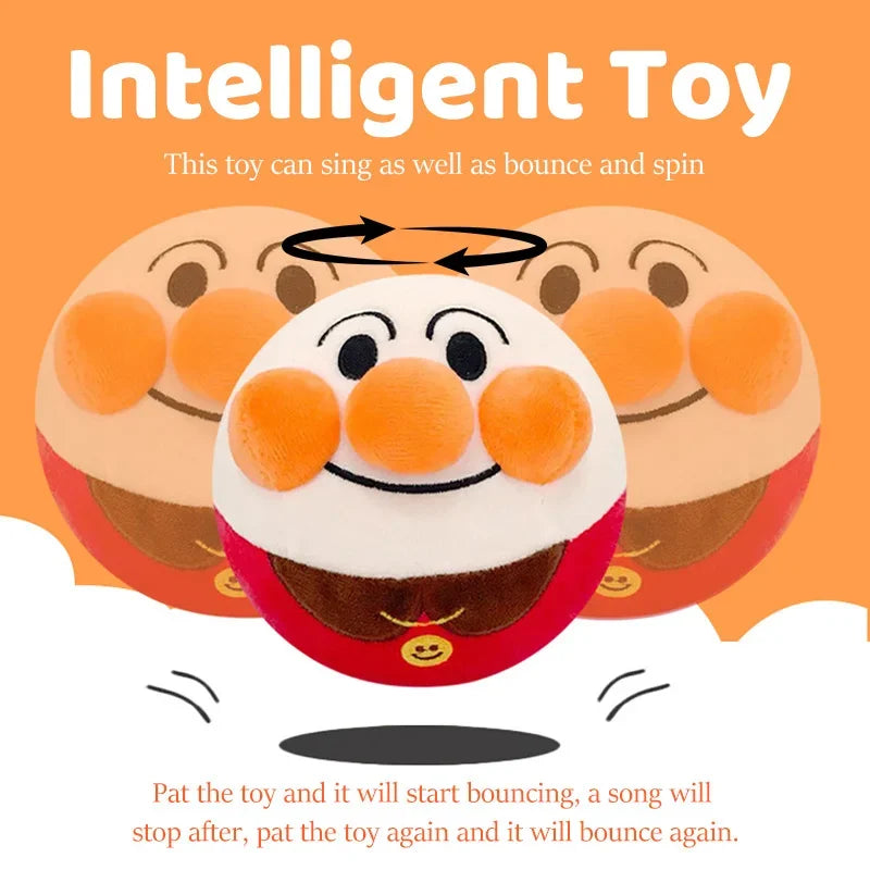 Electronic Pet Dog Toy Ball Pet Bouncing Jump Balls Talking Interactive Dog Plush Doll Toys New Gift For Pets USB Rechargeable