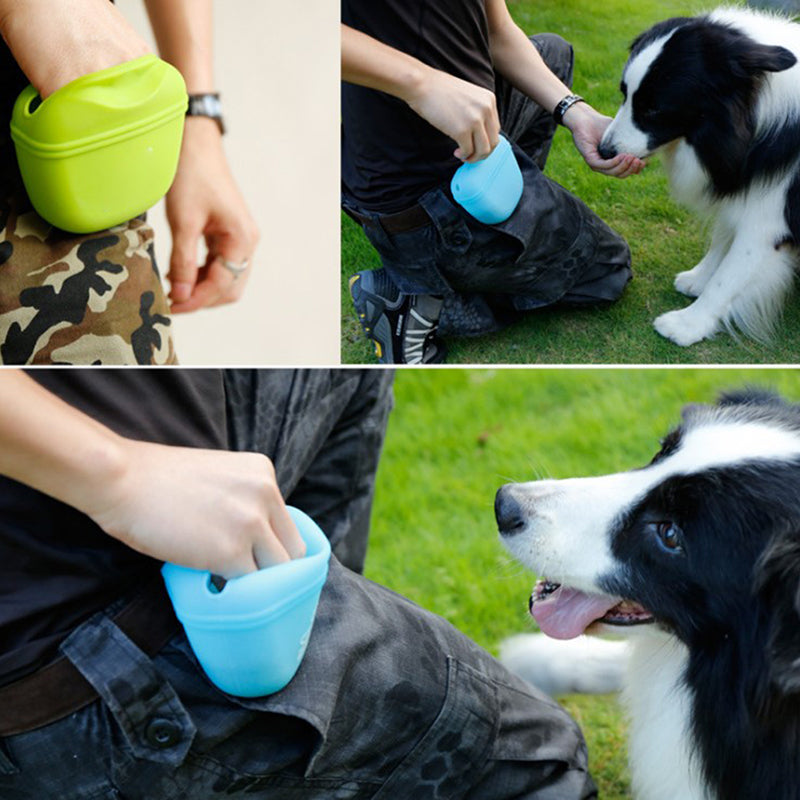 The New Pet Dog Puppy Treat Bag Pouch Walk Obedience Training Reward Biscuit