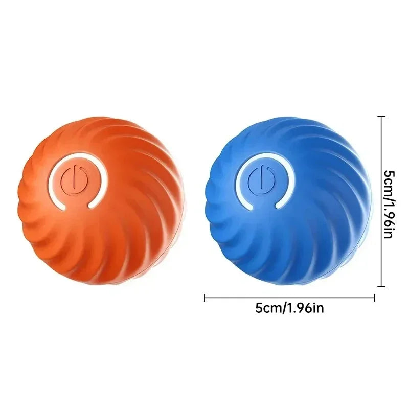 Dog Toy Ball Automatic Interactive Pet Electric Rolling Toy USB Rechargeable Moving Bouncing For Puppy Interactive Dog Chew Toy