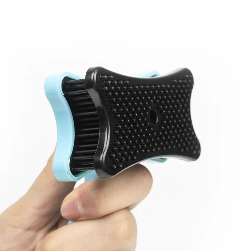 Dog Brush Cat Grooming Brush Self Cleaning Static Free Massage Comb Stable Thicker Bristles Pet Supplies To Remove Loose Fur