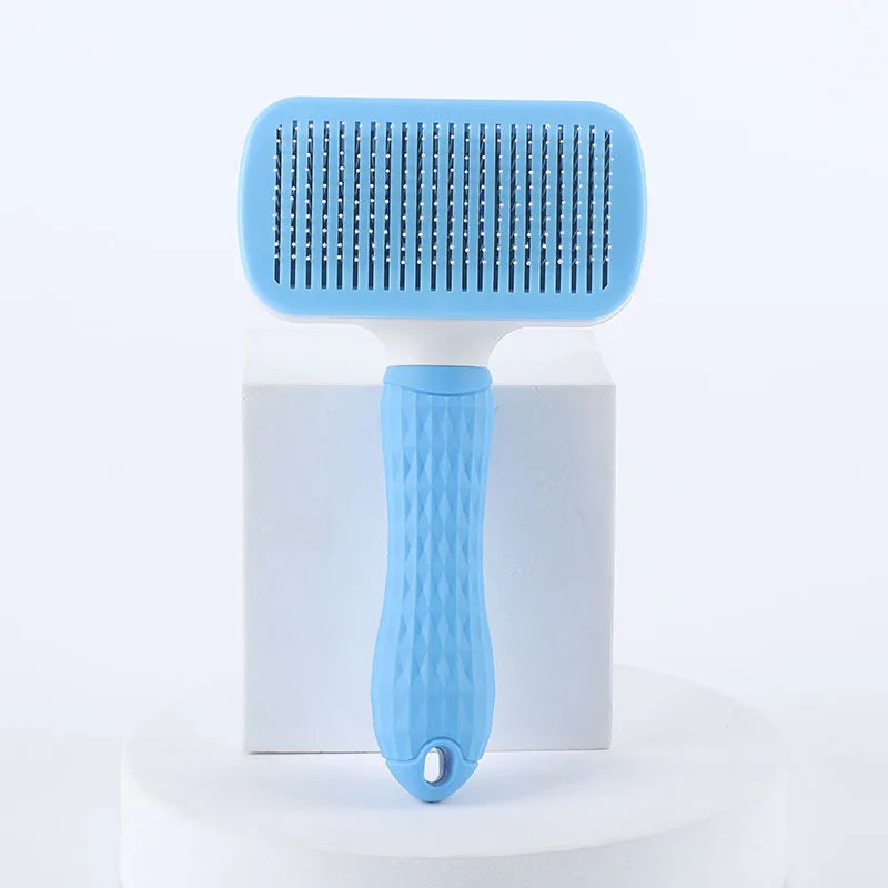 Dog Hair Remover Brush Cat Comb Grooming Massage Brush for Shedding Grooming Pet Removes Hairs Cleaning Bath Brush Dog Supplies