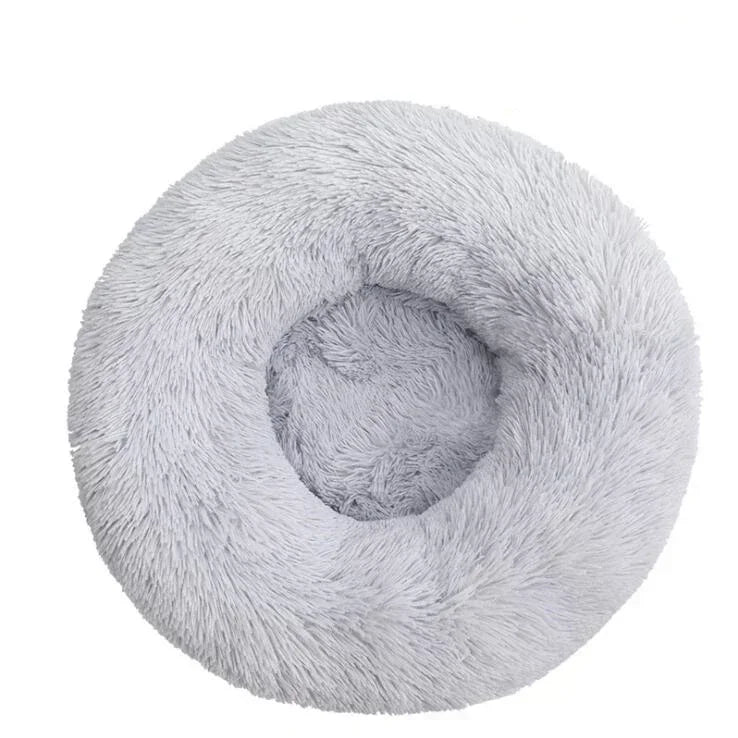 Pet Dog Bed For Dog Large Big Small For Cat House Round Plush Mat Sofa Dropshipping Products Pet Calming Bed Dog Donut Bed