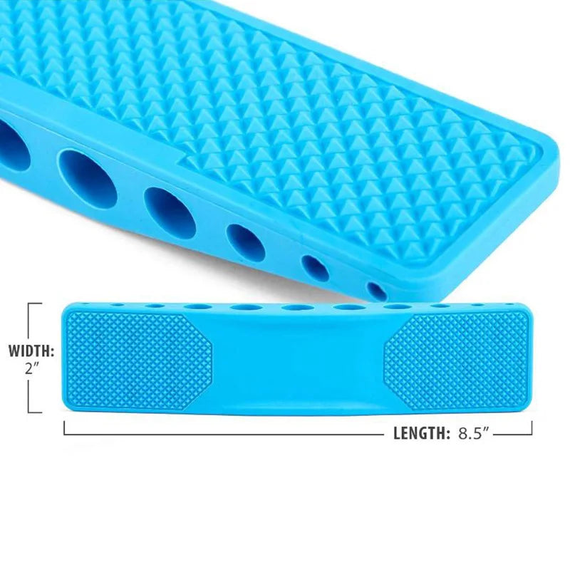 Horse Grooming Brush for Bathing & Massage - Pet Dog Horse Brush with Ergonomic Handle, Deshedding & Skin Care Tool