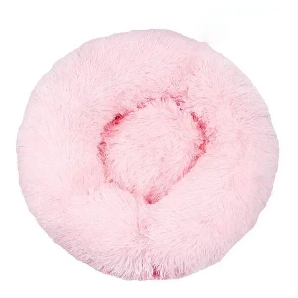 Pet Dog Bed For Dog Large Big Small For Cat House Round Plush Mat Sofa Dropshipping Products Pet Calming Bed Dog Donut Bed