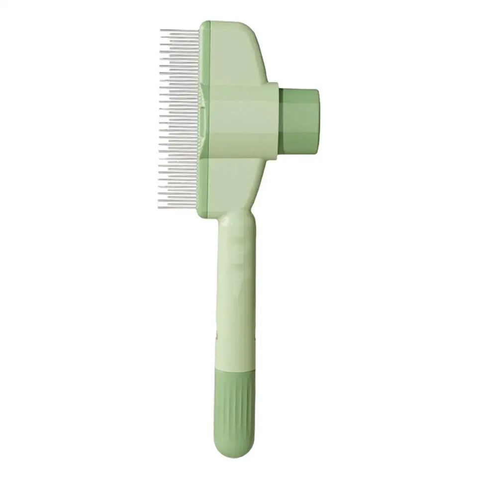 Dog Grooming Comb Cat /Dog Hair Remover Brush Long Hair Pet Self Cleaning Row Pet Removes Hairs Cleaning Bath Brush Dog Supplies