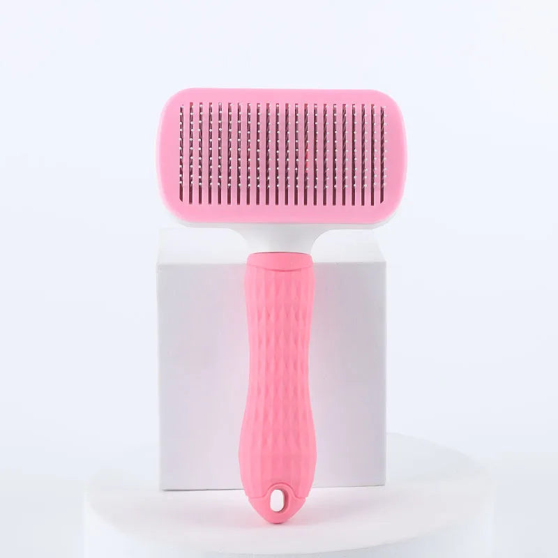 Dog Hair Remover Brush Cat Comb Grooming Massage Brush for Shedding Grooming Pet Removes Hairs Cleaning Bath Brush Dog Supplies