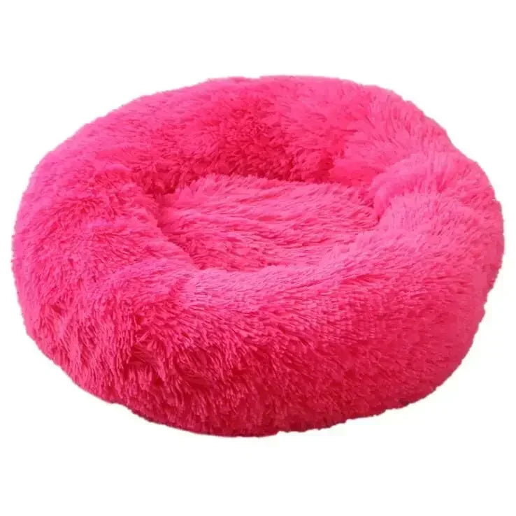 Pet Dog Bed For Dog Large Big Small For Cat House Round Plush Mat Sofa Dropshipping Products Pet Calming Bed Dog Donut Bed