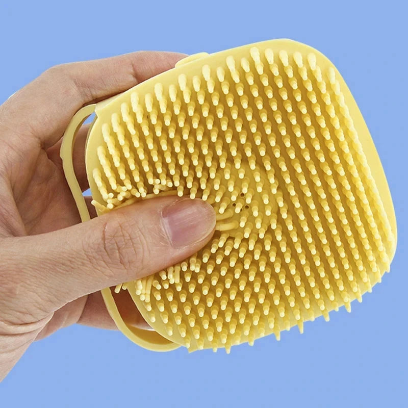 Puppy Dog Bathing Brush Shower Accessories Pet Bath Shampoo Brush Cat Grooming Massage Comb Scrubber Cleaning Grooming Supplies