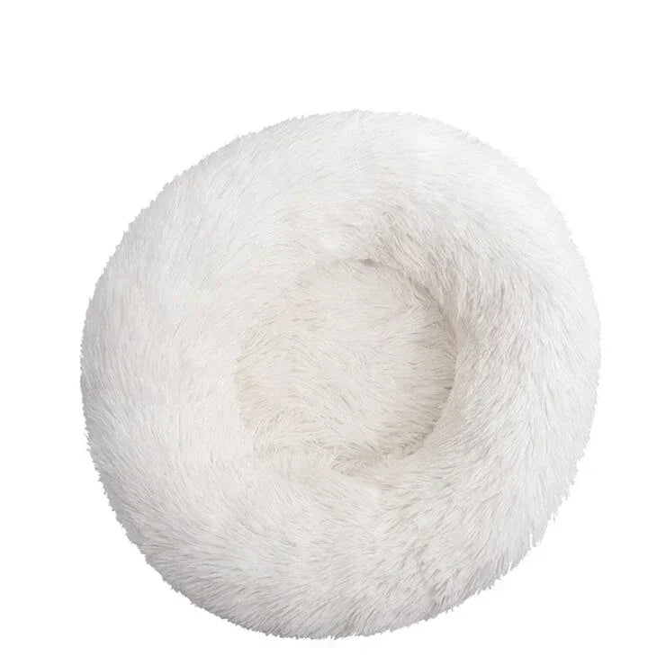 Pet Dog Bed For Dog Large Big Small For Cat House Round Plush Mat Sofa Dropshipping Products Pet Calming Bed Dog Donut Bed