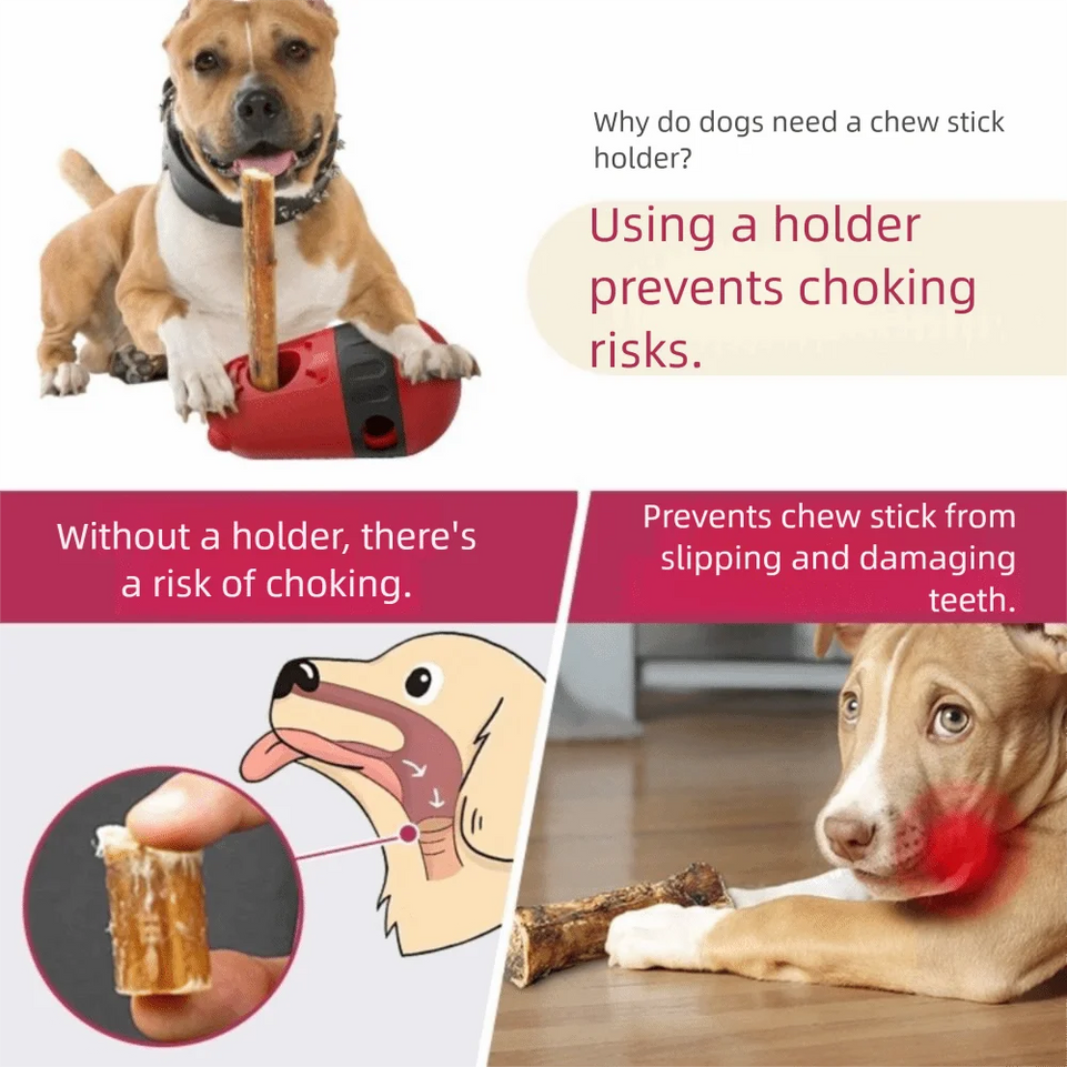 Bite Resistant Dog Treat Dispenser Toy Relieve Boredom Indoor Training Dog Interactive Slow Feeder Rotating Feeding