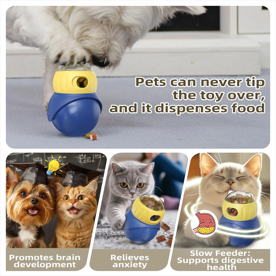 Dog Treat Dispenser For Small Medium Dogs Cats Indoor Training Toys Interactive Puppy Toys Chihuahua French Bulldog Pet Product
