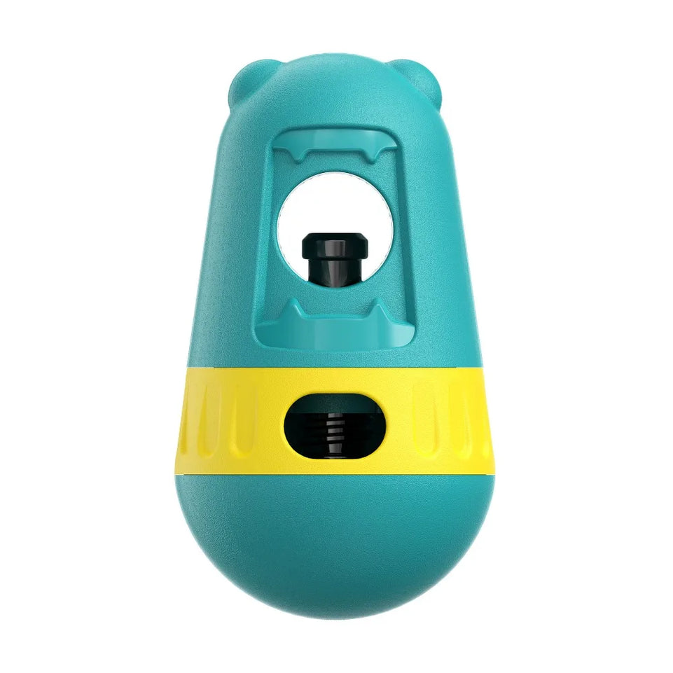 Bite Resistant Dog Treat Dispenser Toy Relieve Boredom Indoor Training Dog Interactive Slow Feeder Rotating Feeding